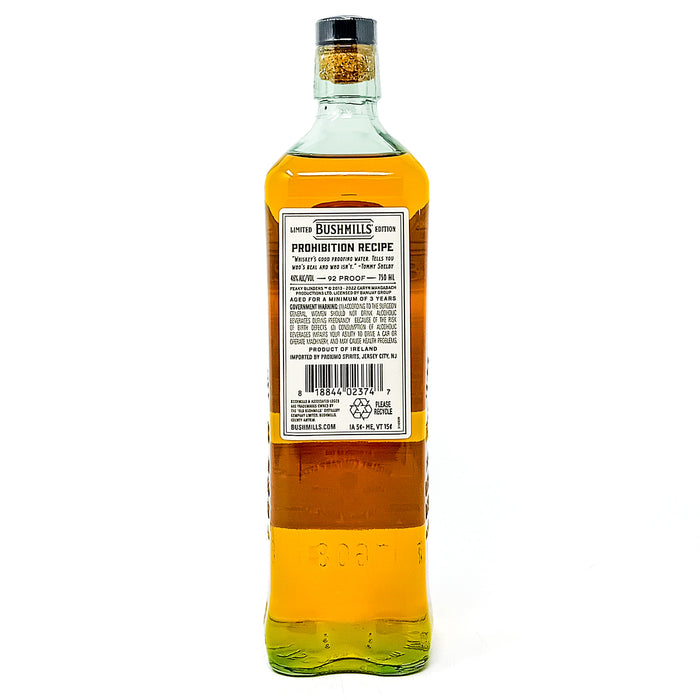 Bushmills Prohibition Recipe Single Malt Irish Whiskey, 75cl, 46% ABV
