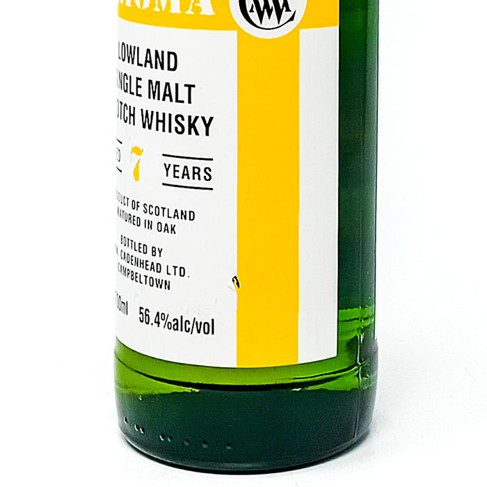 Cadenhead's 2016 7 Year Old Enigma Lowland Single Malt Scotch Whisky, 70cl, 56.4% ABV
