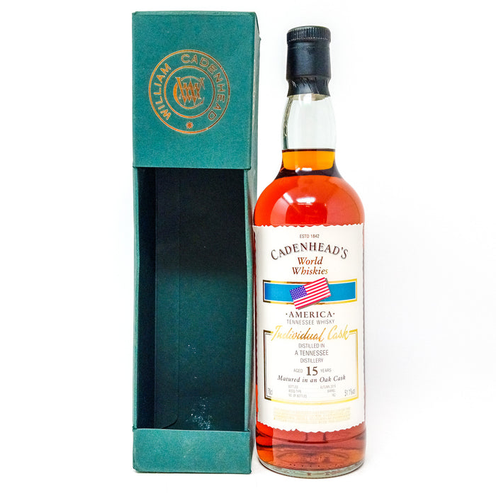 Tennessee 15 Year Old Cadenhead's World Whiskies American Whiskey, 70cl, 51.1% ABV