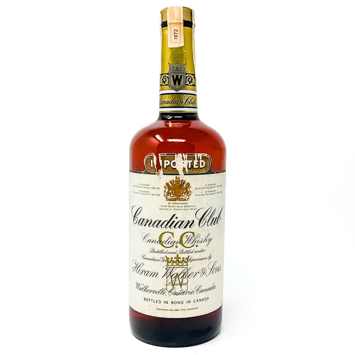 Canadian Club 1972 Canadian Whisky,  1L