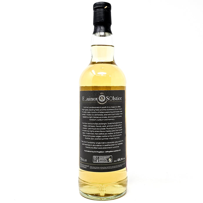 Clynelish 'Candlekitty' 10 Year Old Equinox and Solstice Summer 2021 Single Malt Scotch Whisky, 70cl, 48.5% ABV