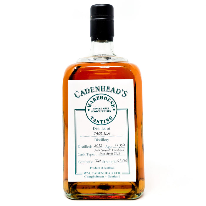 Caol Ila 2012 11 Year Old Cadenhead's Warehouse Tasting Campbeltown Malts Festival 2023 Single Malt Scotch Whisky, 70cl, 51.4% ABV