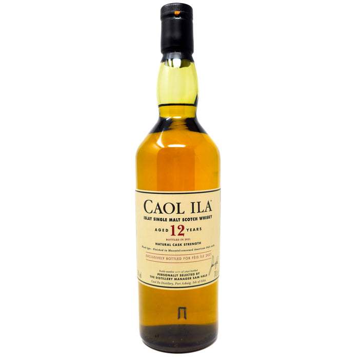 Caol Ila 12 Year Old Feis Ile 2021 Single Malt Scotch Whisky, 70cl, 55.8% ABV