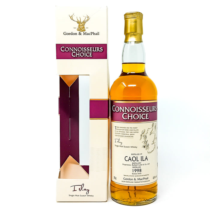 Caol Ila 1998 Gordon & MacPhail Connoisseurs Choice Single Malt Scotch Whisky, 70cl, 43% ABV