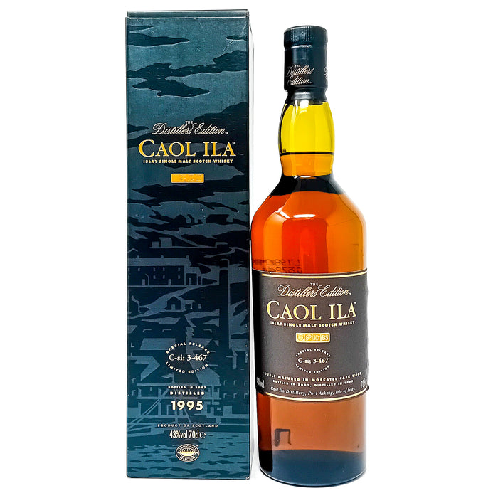 Caol Ila 1995 Distillers Edition Single Malt Scotch Whisky, 70cl, 43% ABV
