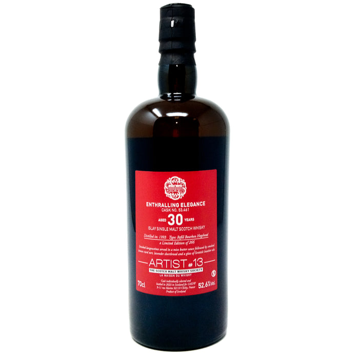 Caol Ila 1993 30 Year Old LMDW Artist Collection #13 SMWS 53.461 Single Malt Scotch Whisky, 70cl, 52.6% ABV