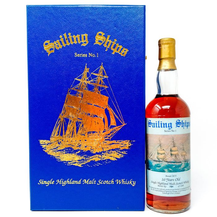 Caperdonich 1972 16 Year Old Signatory Vintage Sailing Ships Series No.1 Single Malt Scotch Whisky, 75cl, 40% ABV