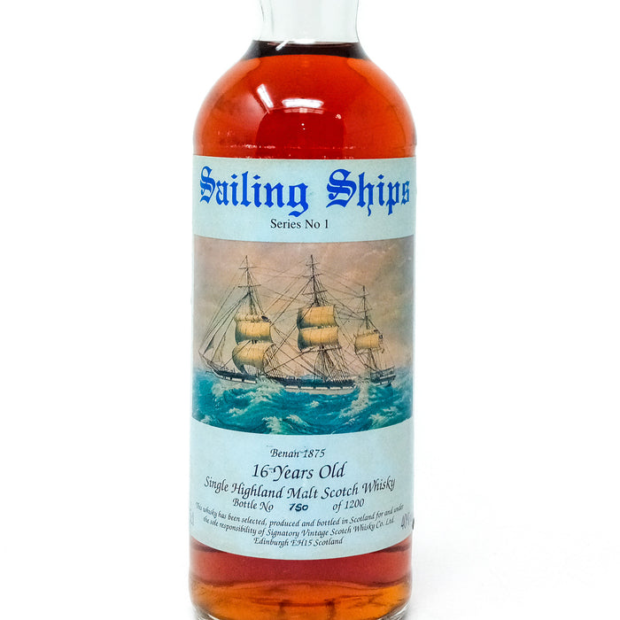 Caperdonich 1972 16 Year Old Signatory Vintage Sailing Ships Series No.1 Single Malt Scotch Whisky, 75cl, 40% ABV