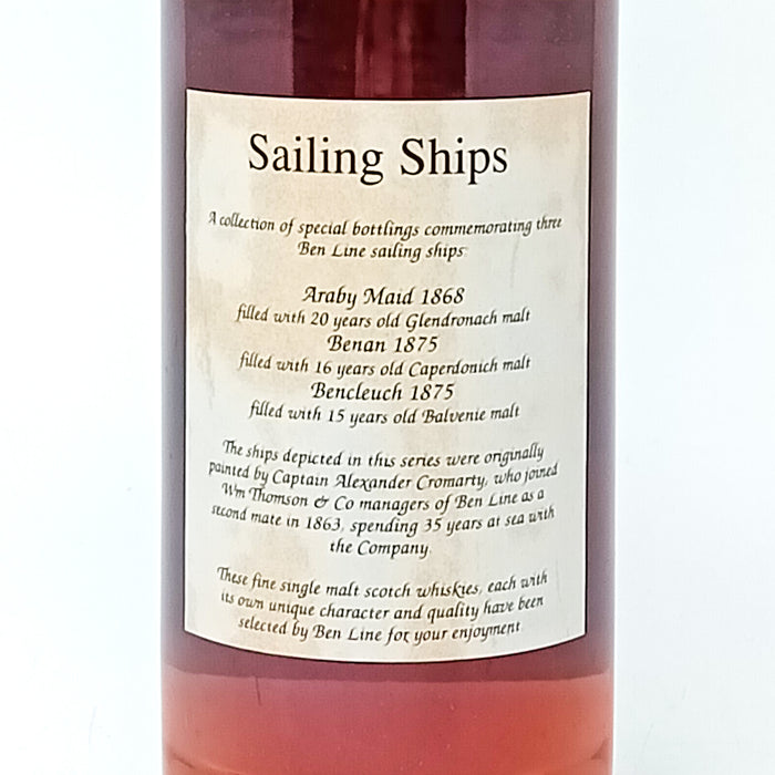Caperdonich 1972 16 Year Old Signatory Vintage Sailing Ships Series No.1 Single Malt Scotch Whisky, 75cl, 40% ABV
