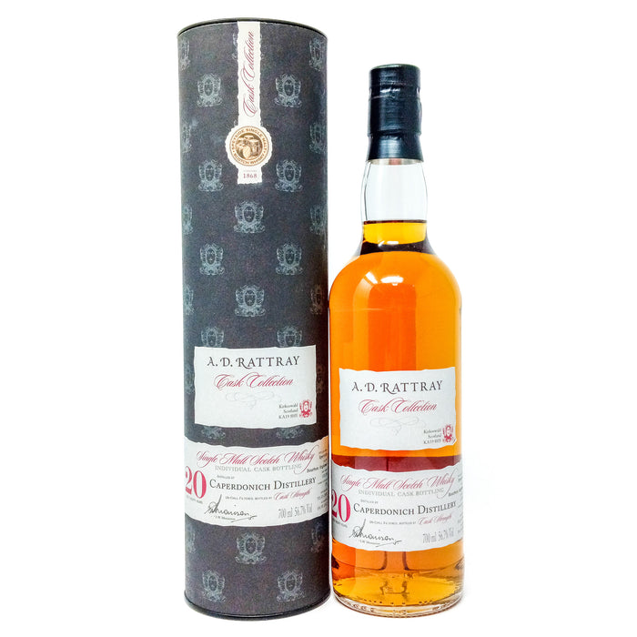 Caperdonich 1992 20 Year Old A.D. Rattray Single Malt Scotch Whisky, 70cl, 56.7% ABV