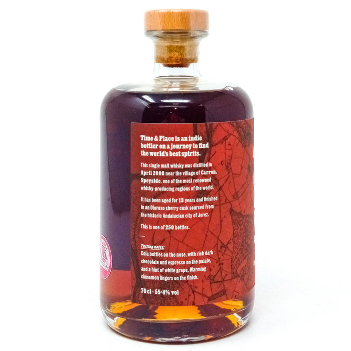 Carron 2008 Speyside 13 Year Old Single Malt Scotch Whisky, 70cl, 55.4% ABV