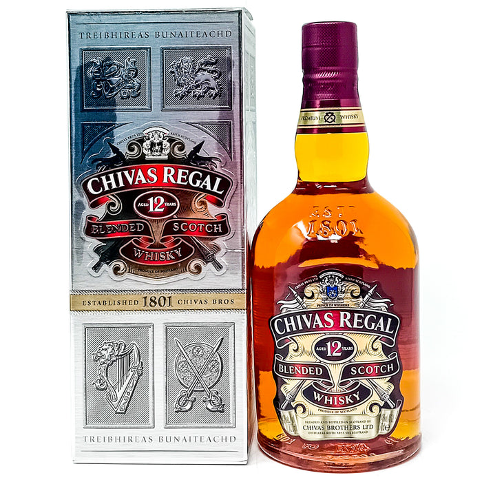 Chivas Regal 12 Year Old Blended Scotch Whisky, 70cl, 40% ABV