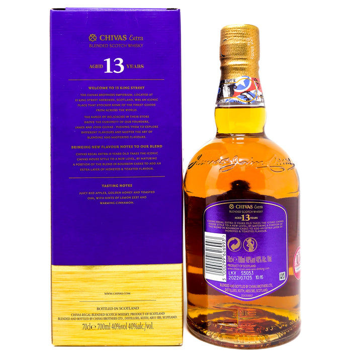 Chivas Regal Extra 13 Year Old Bourbon Cask Blended Scotch Whisky, 70cl, 40% ABV