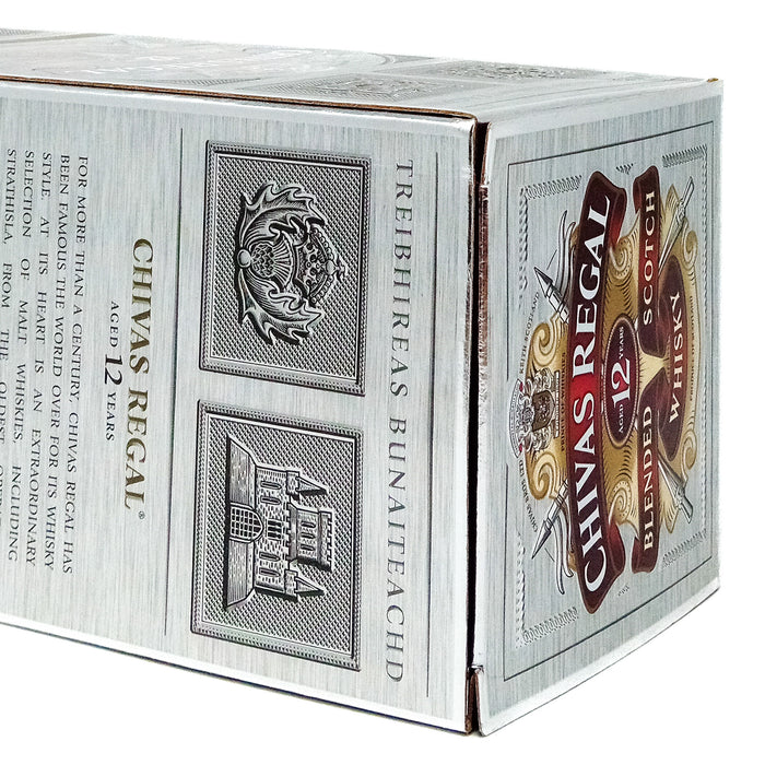 Chivas Regal 12 Year Old Blended Scotch Whisky, 70cl, 40% ABV