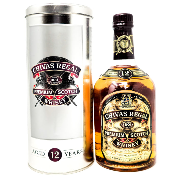Chivas Regal 12 Year Old Blended Scotch Whisky 70cl, 40% ABV