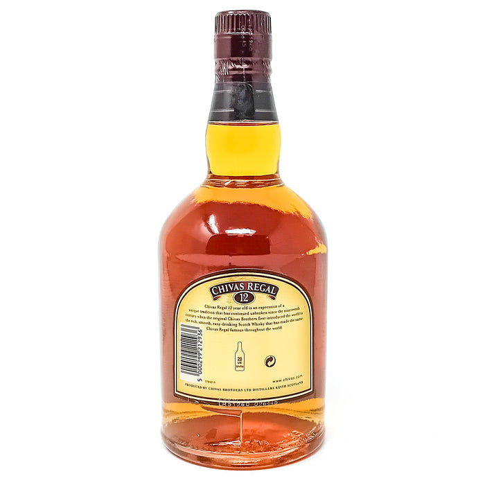 Chivas Regal 12 Year Old Blended Scotch Whisky, 70cl, 40% ABV