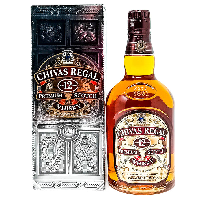 Chivas Regal 12 Year Old Blended Scotch Whisky, 70cl, 40% ABV