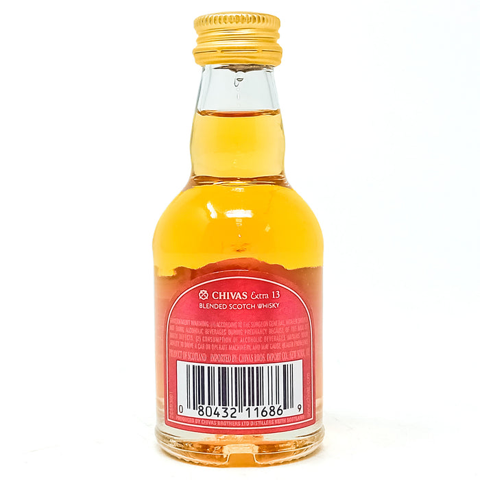 Chivas Regal Extra 13 Year Old Blended Scotch Whisky, Miniature, 5cl, 40% ABV