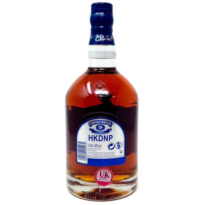 Chivas Regal 18 Year Old Ultimate Cask Collection Blended Scotch Whisky, 1L, 48% ABV