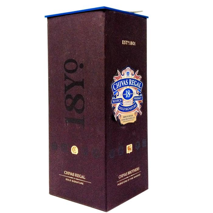 Chivas Regal 18 Year Old Gold Signature Blended Scotch Whisky, 70cl, 40% ABV