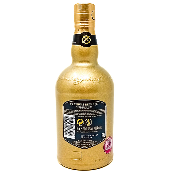 Chivas Regal XV 15 Year Old Blended Scotch Whisky, 75cl, 40% ABV