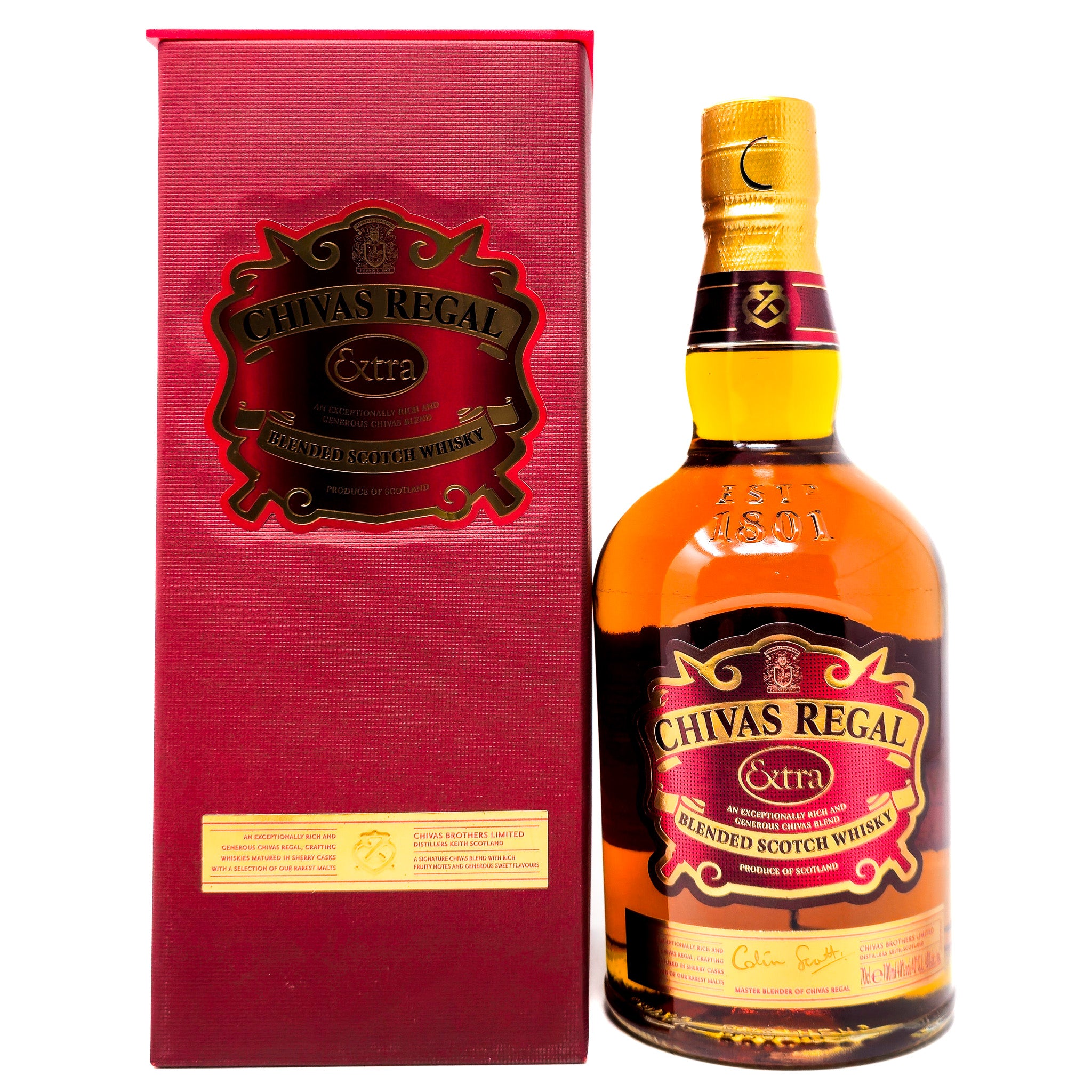 Chivas Regal お買い得品 12年 スコッチウイスキー 700ml 3本セット