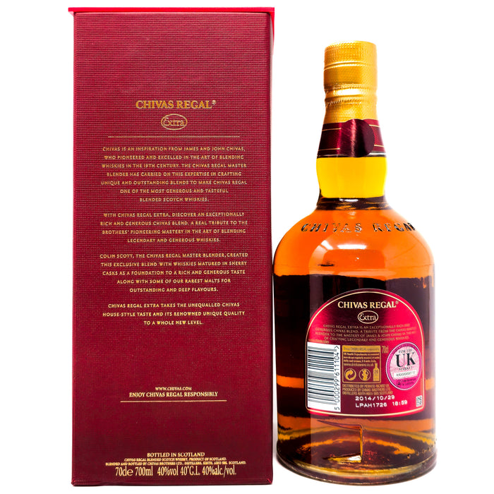 Chivas Regal Extra Blended Scotch Whisky, 70cl, 40% ABV