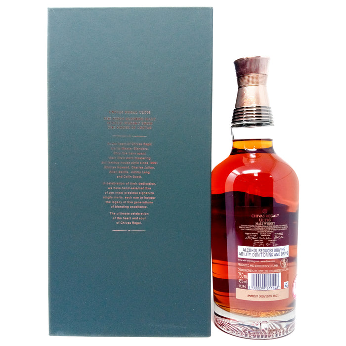 Chivas Regal Ultis Blended Malt Scotch Whisky, 75cl, 43% ABV