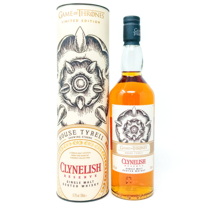 Clynelish Reserve Game of Thrones House Tyrell Single Malt Scotch Whisky, 70cl, 51.2% ABV