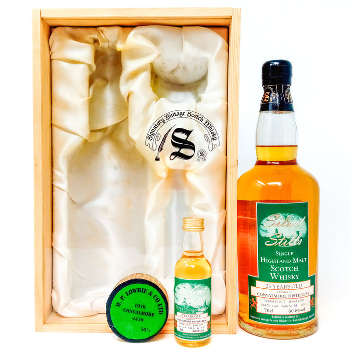 Convalmore 1976 23 Year Old Silent Stills Single Malt Scotch Whisky, 70cl+5cl, 60.8% ABV