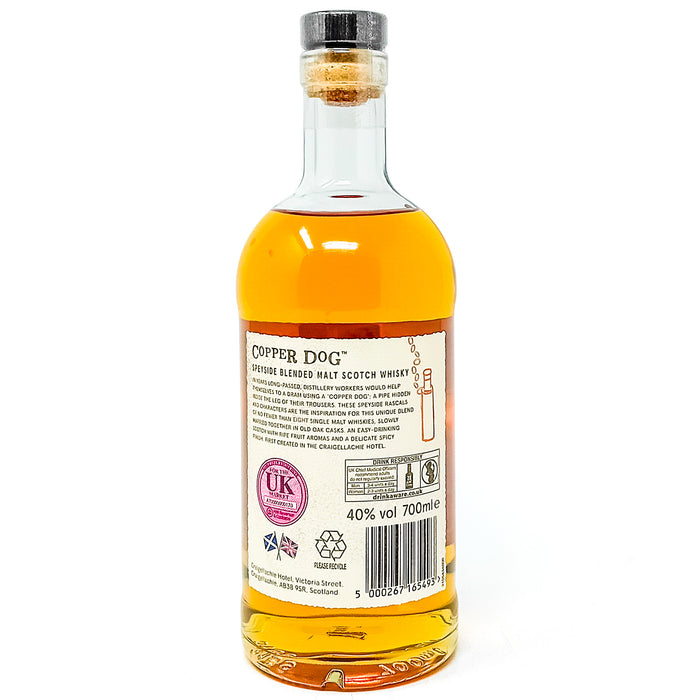 Copper Dog Blended Malt Scotch Whisky, 70cl, 40% ABV