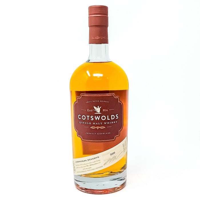 Cotswolds Reserve Single Malt Whisky, 70cl, 50% ABV