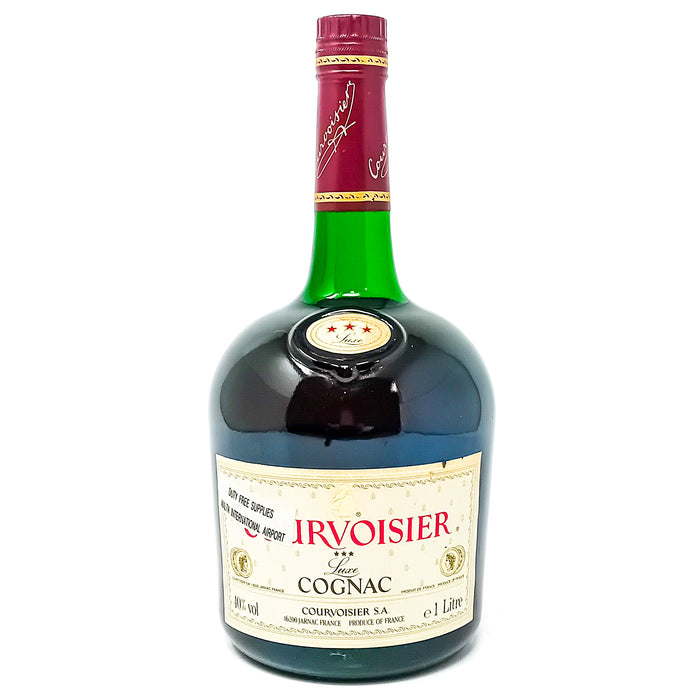 Courvoisier Three Star Luxe Cognac, 1L, 40% ABV