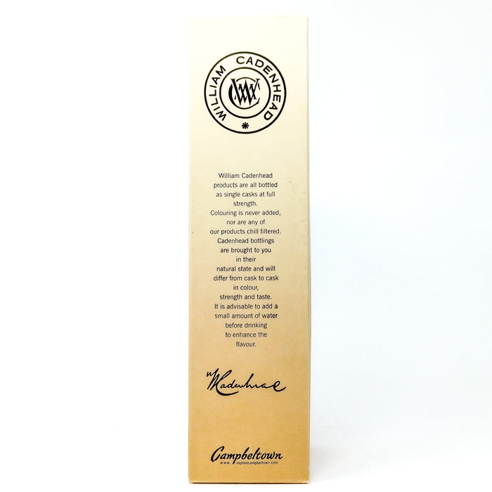 Craigellachie-Glenlivet 2007 12 Year Old Cadenhead's Single Malt Scotch Whisky, 70cl, 53.0% ABV