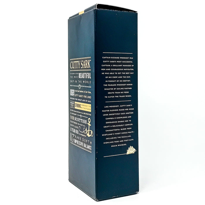 Cutty Sark 12 Year Old Blended Scotch Whisky, 75cl, 40% ABV