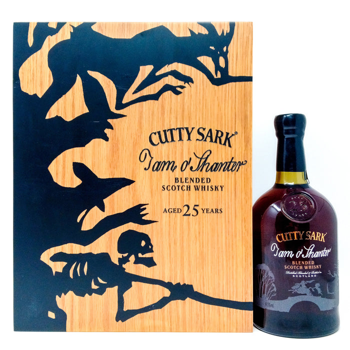 Cutty Sark 25 Year Old Tam O'Shanter Blended Scotch Whisky 70cl, 46.5% ABV