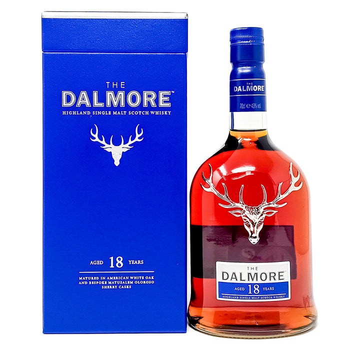 Dalmore 18 Year Old Single Malt Scotch Whisky, 70cl, 43% ABV