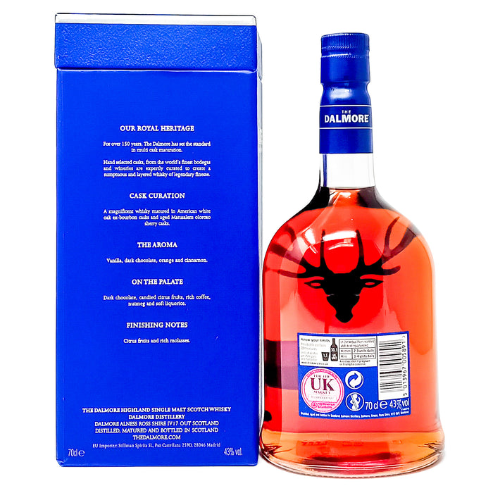 Dalmore 18 Year Old Single Malt Scotch Whisky, 70cl, 43% ABV