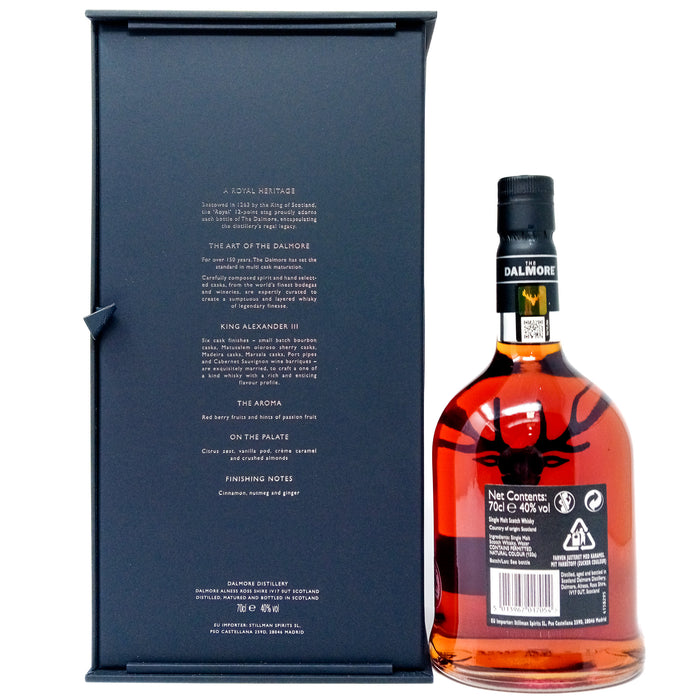 Dalmore King Alexander III Single Malt Scotch Whisky, 70cl, 40% ABV