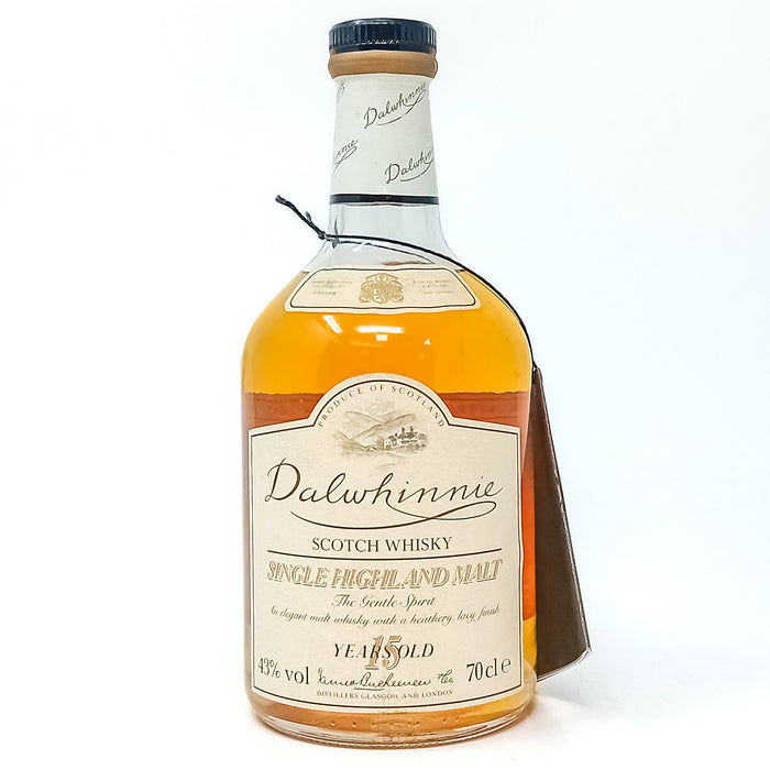 Dalwhinnie 15 Year Old Single Malt Scotch Whisky 70cl, 40% ABV