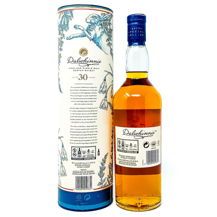 Dalwhinnie 2019 30 Year Old Cask Strength Single Malt Scotch Whisky, 70cl, 54.7% ABV