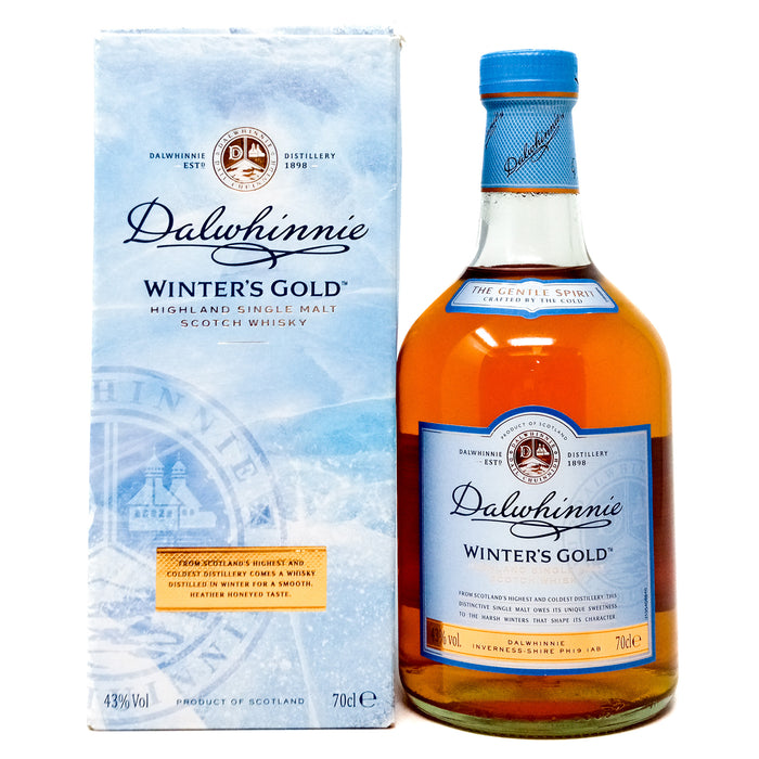 Dalwhinnie Winter's Gold Single Malt Scotch Whisky, 70cl, 43% ABV