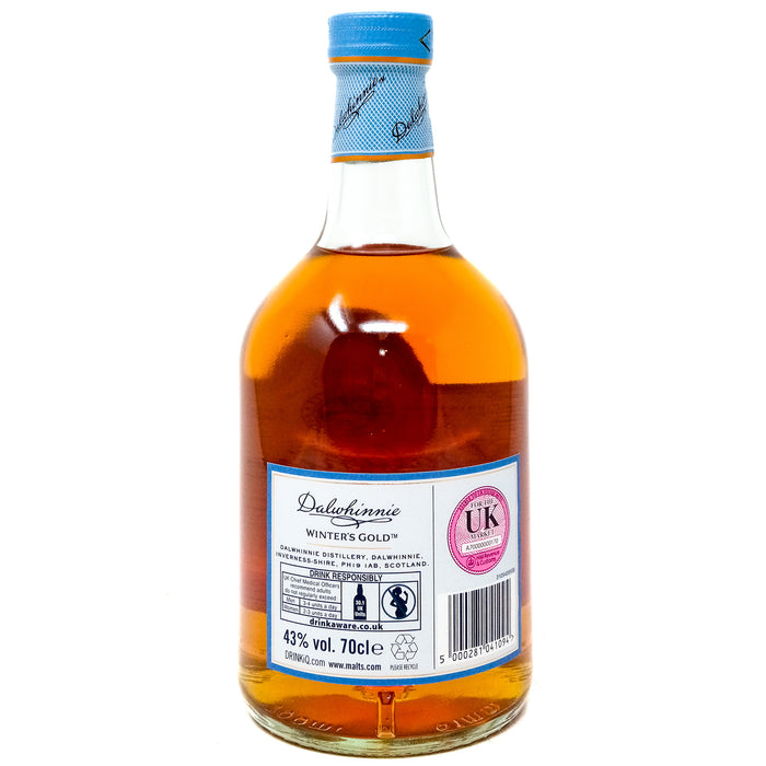 Dalwhinnie Winter's Gold Single Malt Scotch Whisky, 70cl, 43% ABV