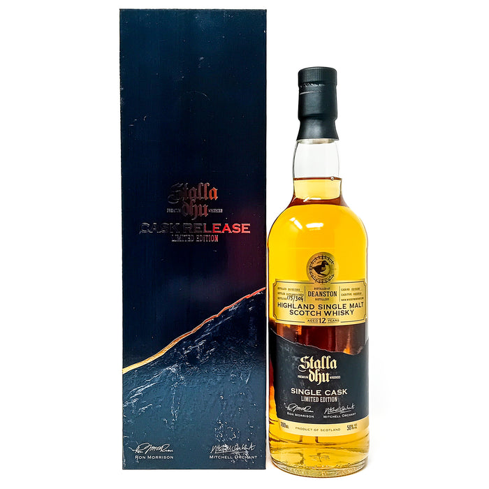 Deanston 2012 12 Year Old Stalla Dhu Single Malt Scotch Whisky, 70cl, 50% ABV