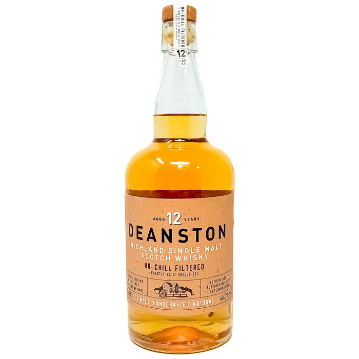 Deanston 12 Year Old Single Malt Scotch Whisky, 70cl, 46.3% ABV
