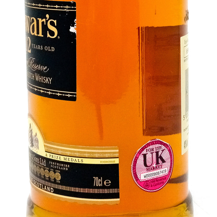 Dewar's 12 Year Old Special Reserve Blended Scotch Whisky, 70cl, 40% ABV