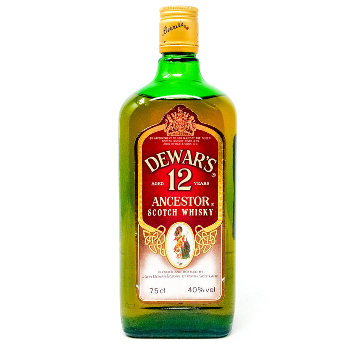 Dewar's 12 Year Old Ancestor Blended Scotch Whisky, 75cl, 40% ABV