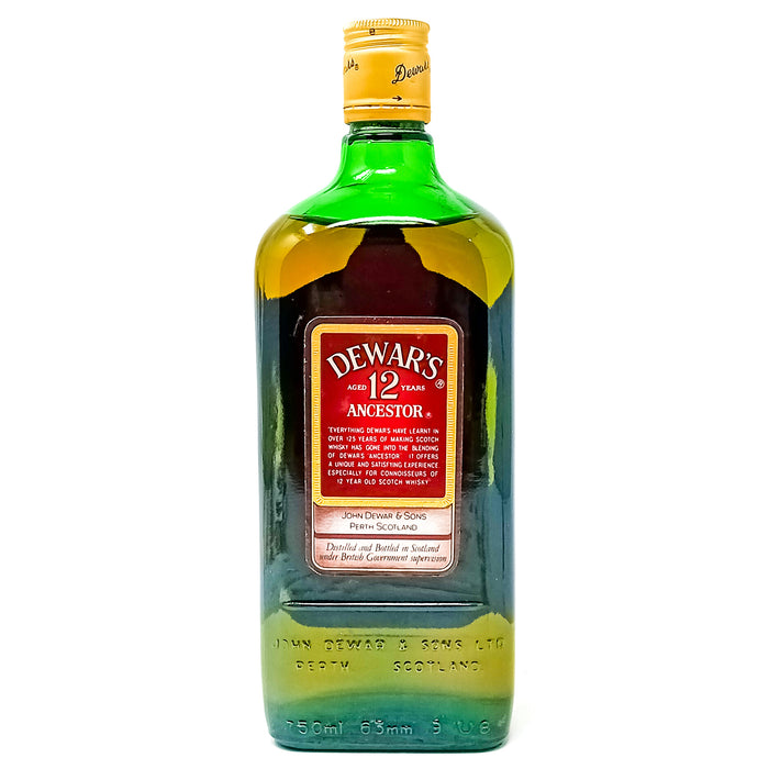 Dewar's 12 Year Old Ancestor Blended Scotch Whisky, 75cl, 40% ABV