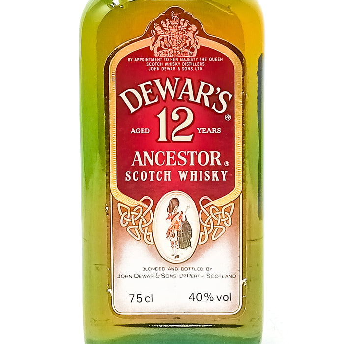Dewar's 12 Year Old Ancestor Blended Scotch Whisky, 75cl, 40% ABV