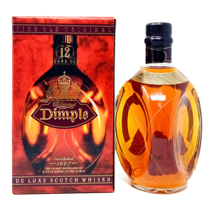 Dimple De Luxe 12 Year Old Blended Scotch Whisky, 75cl, 43% ABV